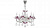 Подвесная люстра Lightstar ANEMONE 714064