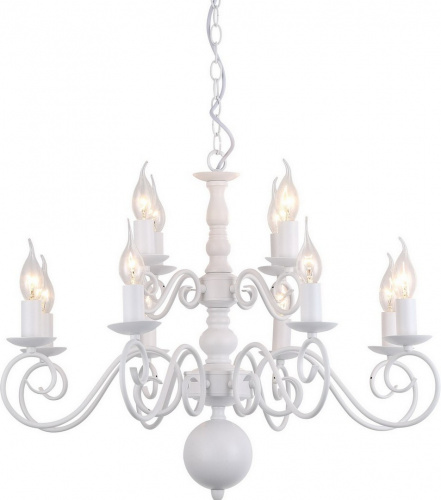Подвесная люстра Arte Lamp ISABEL A1129LM-12WH купить по низкой цене