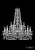 Подвесная люстра Bohemia Ivele 1402/12+6/240/h-75/G