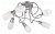 Потолочная люстра Arte Lamp VOLARE A4591PL-6SS