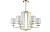 Люстра подвесная Crystal Lux NICOLAS SP-PL6 GOLD/WHITE