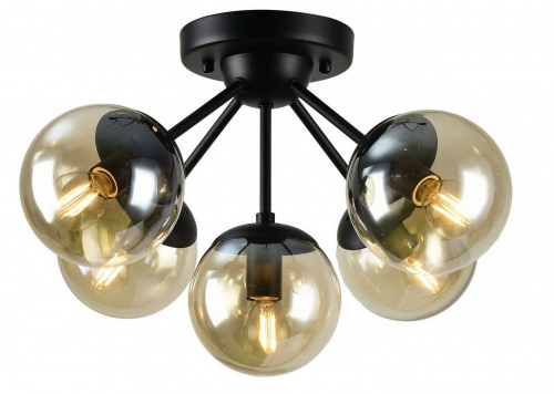 Потолочная люстра Arte Lamp BOLLA A1664PL-5BK купить по низкой цене