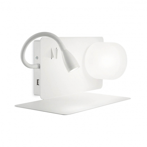 Настенный светильник Ideal Lux BOOK-1 AP2 BIANCO