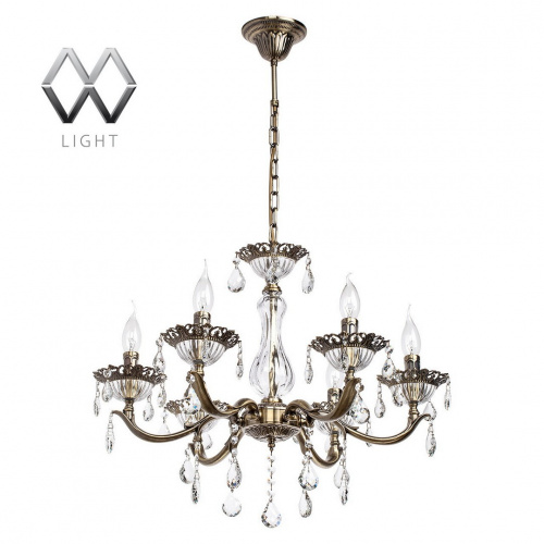 Подвесная люстра Mw-Light Свеча 301015006 купить по низкой цене