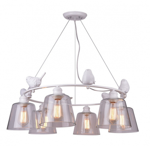 Подвесная люстра Arte Lamp Passero A4289LM-6WH купить по низкой цене