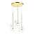 Подвесная светодиодная люстра Odeon Light Bubbles 4640/36LA