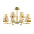 Потолочная люстра LUMION ROBIN 3703/8C купить по низкой цене