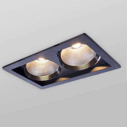 Светодиодный встраиваемый светильник Arte Lamp PRIVATO A7018PL-2BK