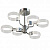 Светодиодная потолочная люстра Freya Eva FR6039CL-L48CH