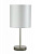 Настольная лампа Crystal Lux SERGIO LG1 NICKEL
