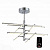 Светодиодная потолочная люстра ST Luce GEOME SL914.102.08