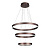 Подвесная светодиодная люстра ST Luce Onze SL944.403.03
