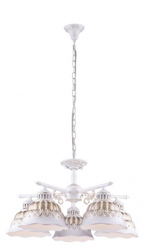 Подвесная люстра Arte Lamp CHIESA A2814LM-5WG купить по низкой цене
