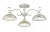 Потолочная люстра LUMION ZEROME 3473/3C