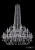 Подвесная люстра Bohemia Ivele 1402/24+12+6/460/h-176/2d/Ni