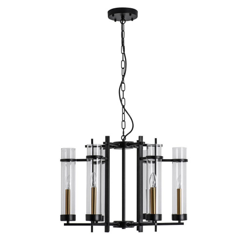 Подвесная люстра Arte Lamp Hugo A1688LM-6BK купить по низкой цене