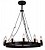 Подвесная люстра Arte Lamp BASTAGLIA A8811SP-12BK