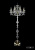 Торшер Bohemia Ivele 1406T1/8+4/195-165/G