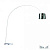 Торшер Ideal Lux DORSALE PT1 CROMO