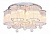 Потолочная люстра Arte Lamp ONDATA A8561PL-15CL