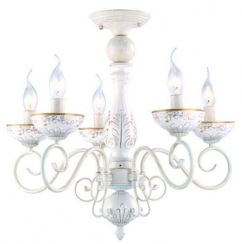 Потолочная люстра Arte Lamp LUCIA A9594PL-5WG купить по низкой цене