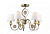 Потолочная люстра Arte Lamp INTAGLIO A9583PL-5AB