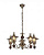 Подвесная люстра Arte Lamp Trattoria Bronze A5664LM-5AB