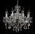 Подвесная люстра Crystal Lux INES INES SP8 CHROME/TRANSPARENT