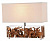 Настольная лампа DIVINARE SELVA 3401/09 TL-1