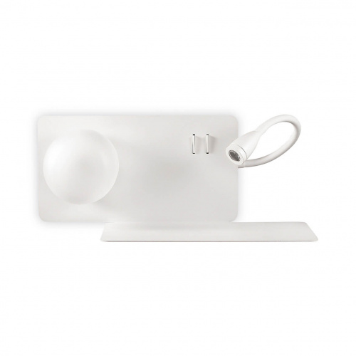 Настенный светильник Ideal Lux BOOK-2 AP2 BIANCO