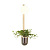 Настенный светильник Odeon Light Flower 4682/1WB
