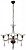 Подвесная люстра Arte Lamp ARTEFACT A3225LM-5BK