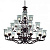 Подвесная люстра Larte Luce GELA L17700.19
