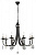 Подвесная люстра Arte Lamp DALLAS A8540LM-8BK