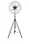 Торшер на треноге DIVINARE COTTERO 5002/05 PN-5