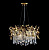 Подвесная люстра Crystal Lux ROMEO ROMEO SP6 GOLD D600