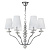 Подвесная люстра Crystal Lux Armando Chrome ARMANDO SP6 CHROME