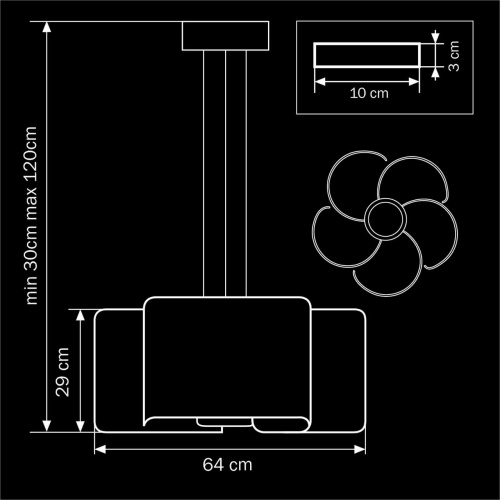 Подвесная люстра Lightstar Simple Light 811 811154 купить по низкой цене