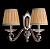 Бра Crystal Lux SANREMO SANREMO AP2