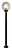 Уличный столб Arte Lamp GAZEBO A8365PA-1SS