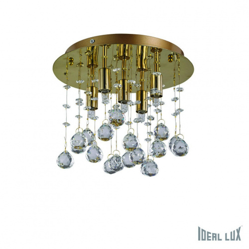 Потолочный светильник Ideal Lux MOONLIGHT PL5 ORO