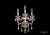 Бра Bohemia Ivele 1702B/2+1/UP125IV+150/B/GW