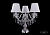Настольная лампа Bohemia Ivele 1403L/3/141-39/Ni/SH41-160