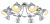 Потолочная люстра Arte Lamp MARTIN A5216PL-8WG