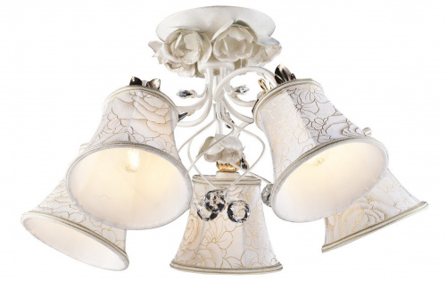Потолочная люстра Arte Lamp BELLIS A2819PL-5WG купить по низкой цене