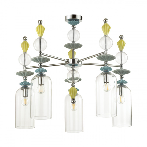 Потолочная люстра Odeon Light Bizet 4893/5C купить по низкой цене