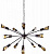 Подвесная люстра Nowodvorski ROD 9733
