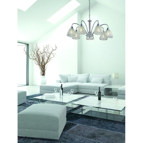 Подвесная люстра Arte Lamp ADAMELLO A9466LM-7CC купить по низкой цене