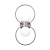 Бра Crystal Lux Listo LISTO AP2 NICKEL