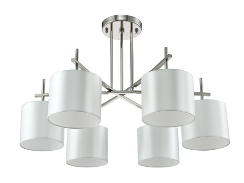 Люстра потолочная Crystal Lux SERGIO PL6 NICKEL купить по низкой цене
